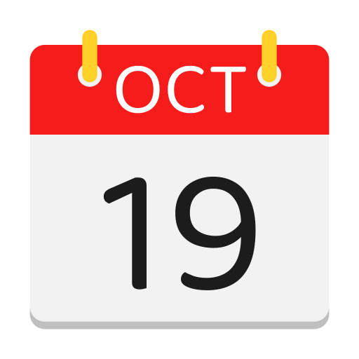19. oktober kostenlos Icon 19. oktober kostenlos Icon