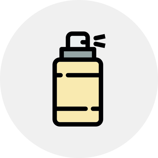 laca para el cabello icono gratis