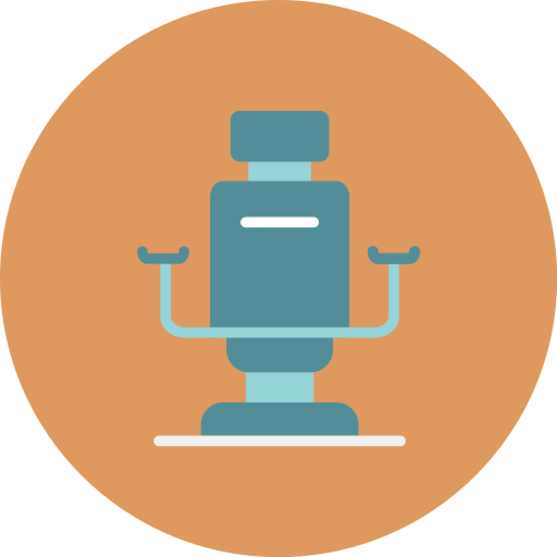 Парикмахерское кресло бесплатно иконка