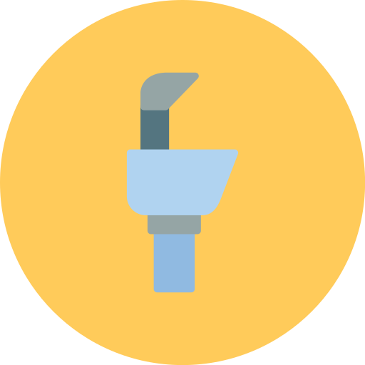 lavabo para lavar el cabello icono gratis