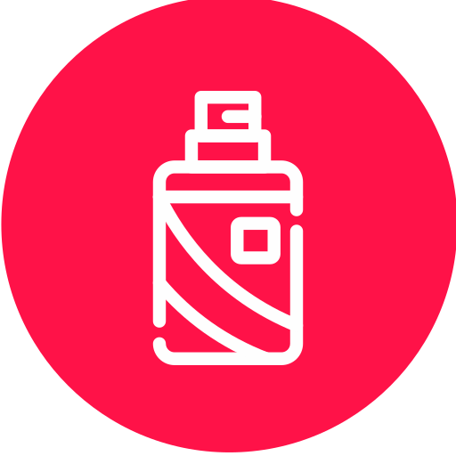 laca para el cabello icono gratis