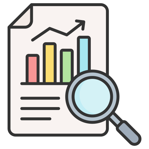 análisis de ventas icono gratis