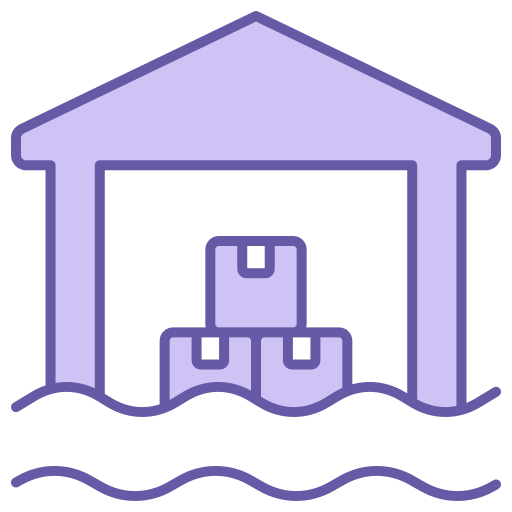 Flood free icon Flood free icon