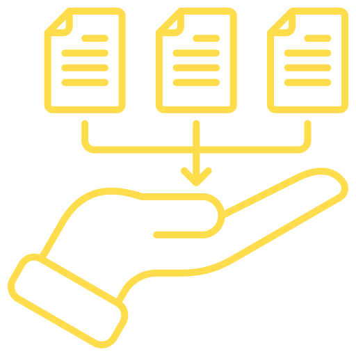 recopilación de datos icono gratis