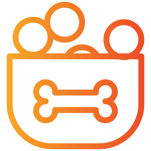 comida para perros icono gratis