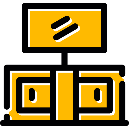 soporte de tv icono gratis