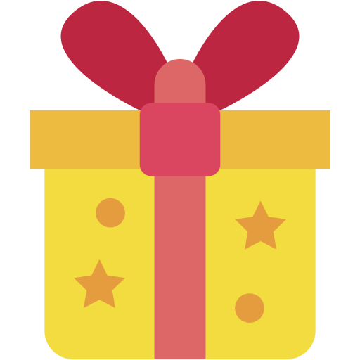 caja de regalo icono gratis