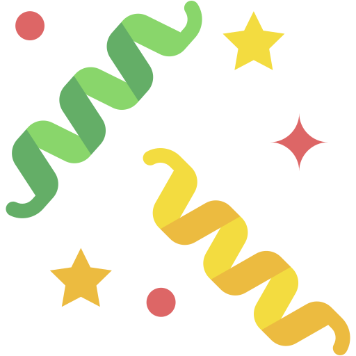 confeti icono gratis