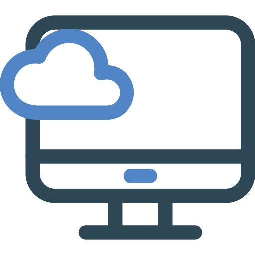 copia de seguridad en la nube icono gratis