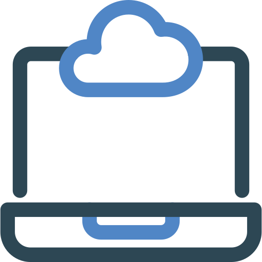 copia de seguridad en la nube icono gratis