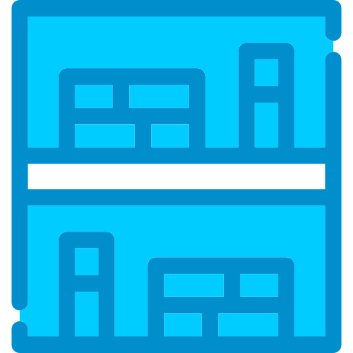 estantería icono gratis