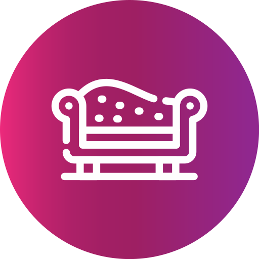 chaise longue icono gratis