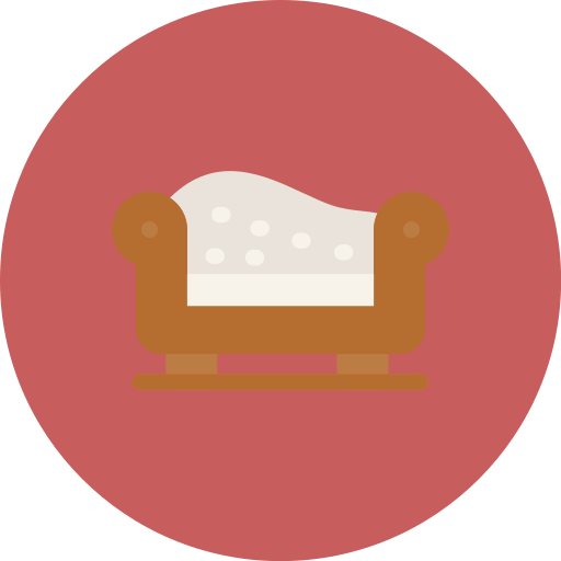 chaise longue icono gratis