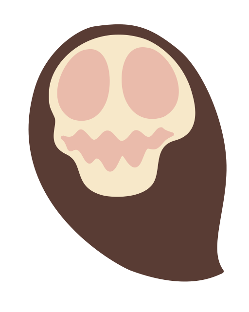 payaso de halloween icono gratis