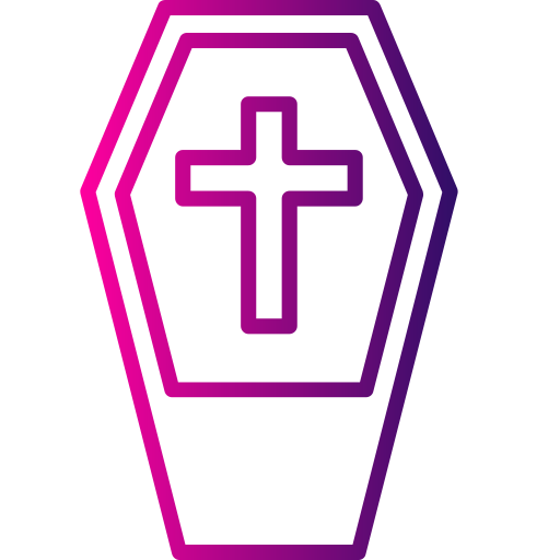 ataúd icono gratis