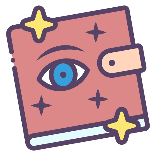 libro mágico icono gratis