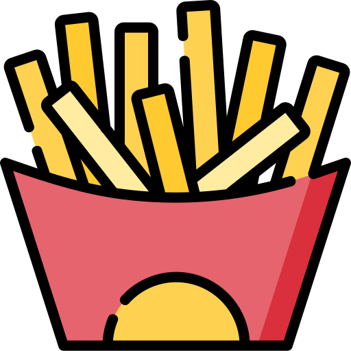 Fries free icon Fries free icon