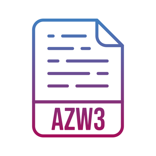 azw3 icono gratis