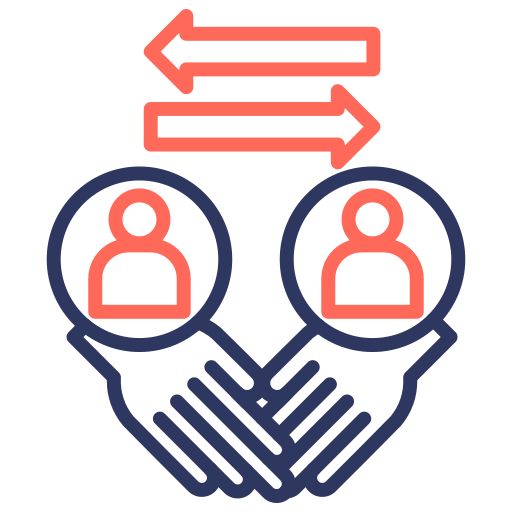 Сотрудничество бесплатно иконка