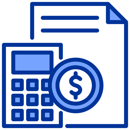 presupuesto icono gratis