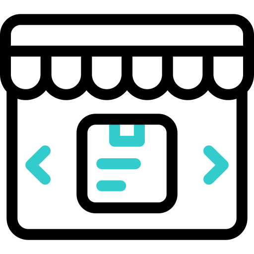 tienda online icono gratis