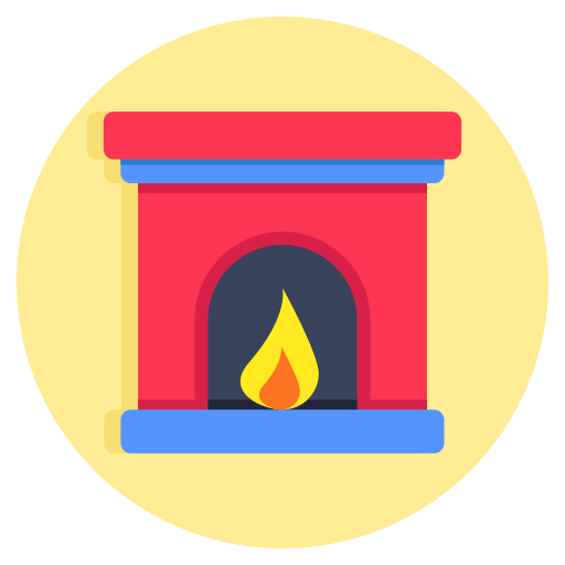 chimenea icono gratis