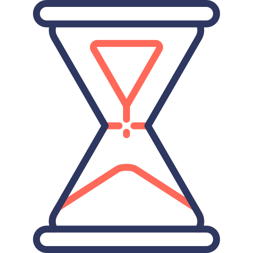 reloj de arena icono gratis