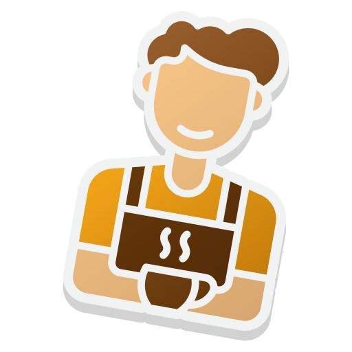 barista icono gratis