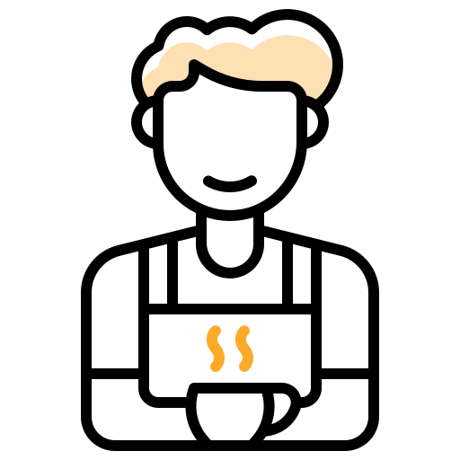 barista Icône gratuit