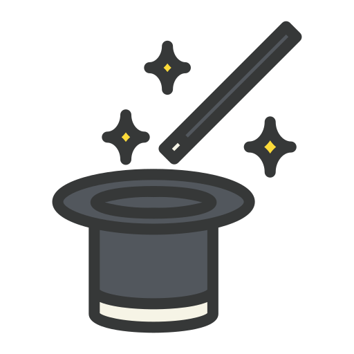 ilusionista icono gratis