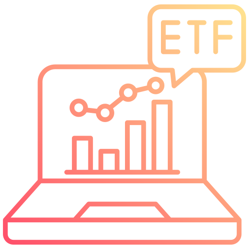 etf (fondo cotizado en bolsa) icono gratis