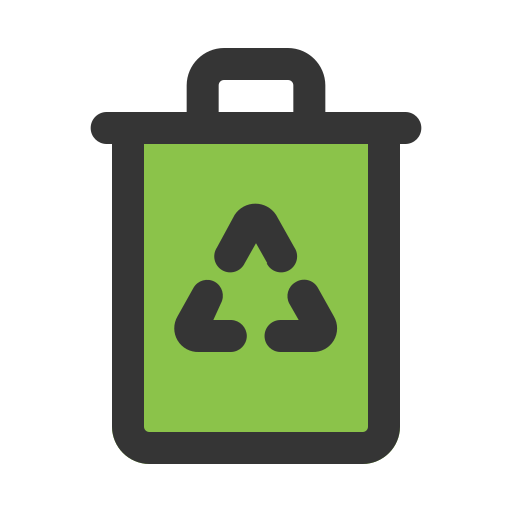 papelera de reciclaje icono gratis