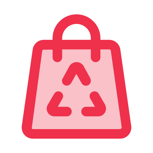 bolsa de reciclaje icono gratis