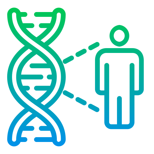 genética icono gratis