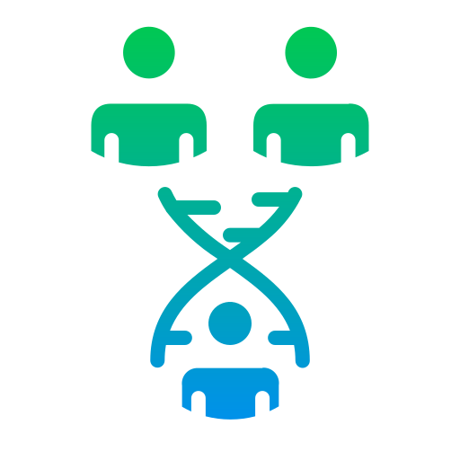 genética icono gratis