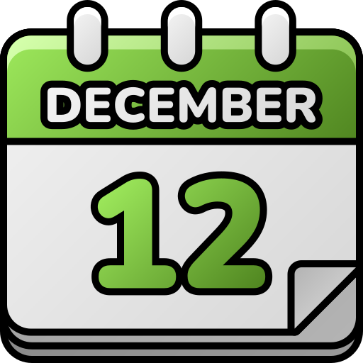 diciembre icono gratis