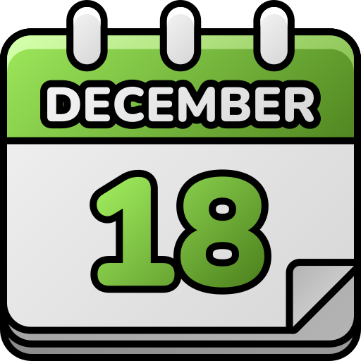 diciembre icono gratis
