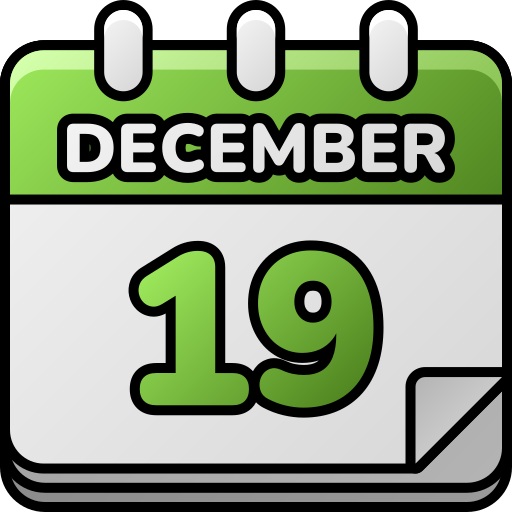 diciembre icono gratis