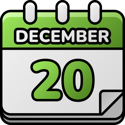 diciembre icono gratis