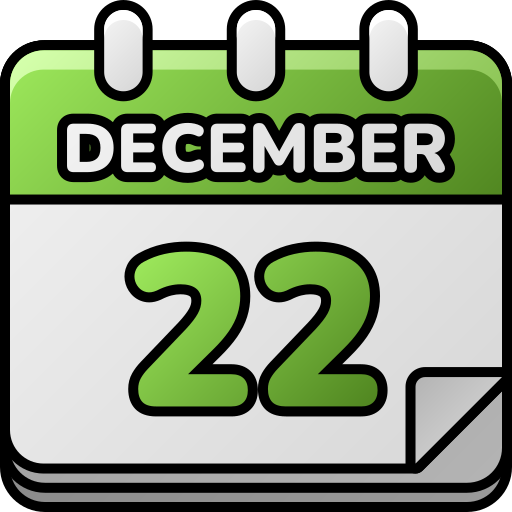 diciembre icono gratis