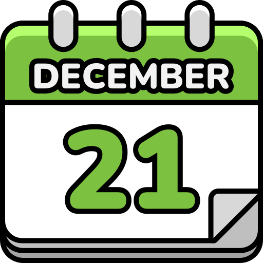 diciembre icono gratis