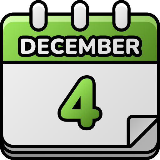 diciembre icono gratis