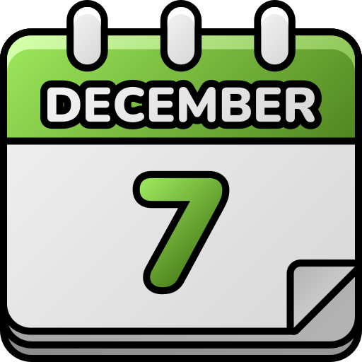 diciembre icono gratis