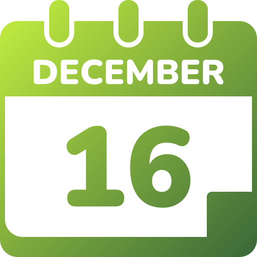 diciembre icono gratis