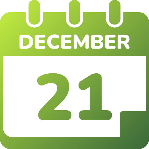 diciembre icono gratis