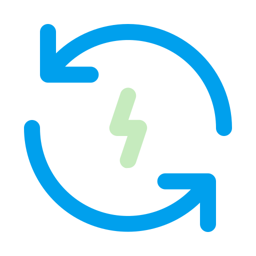 Возобновляемая энергия бесплатно иконка