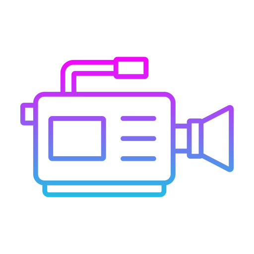 cámara de video icono gratis