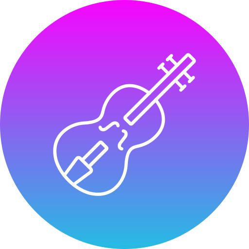 violín icono gratis