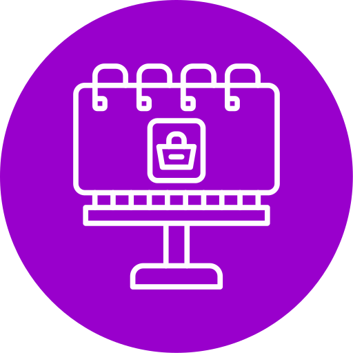 cartelera icono gratis