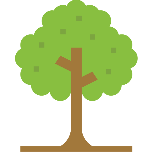 Tree Nhor Phai Flat icon